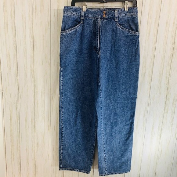 Women’s Xhilaration Double Button Denim Blue Jeans - Picture 1 of 5